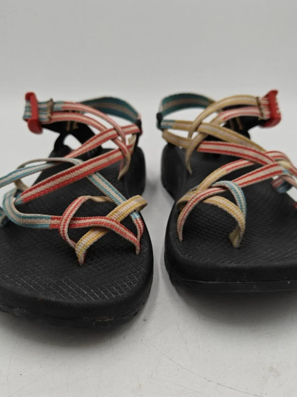 Chaco ZX/2 Classic Vary Primary Women's Size 9 Sport Sandals JCH109542 Blue Red